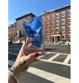 Susquehanna Glass Boston But Better with Flag Double Old Fashioned Glass