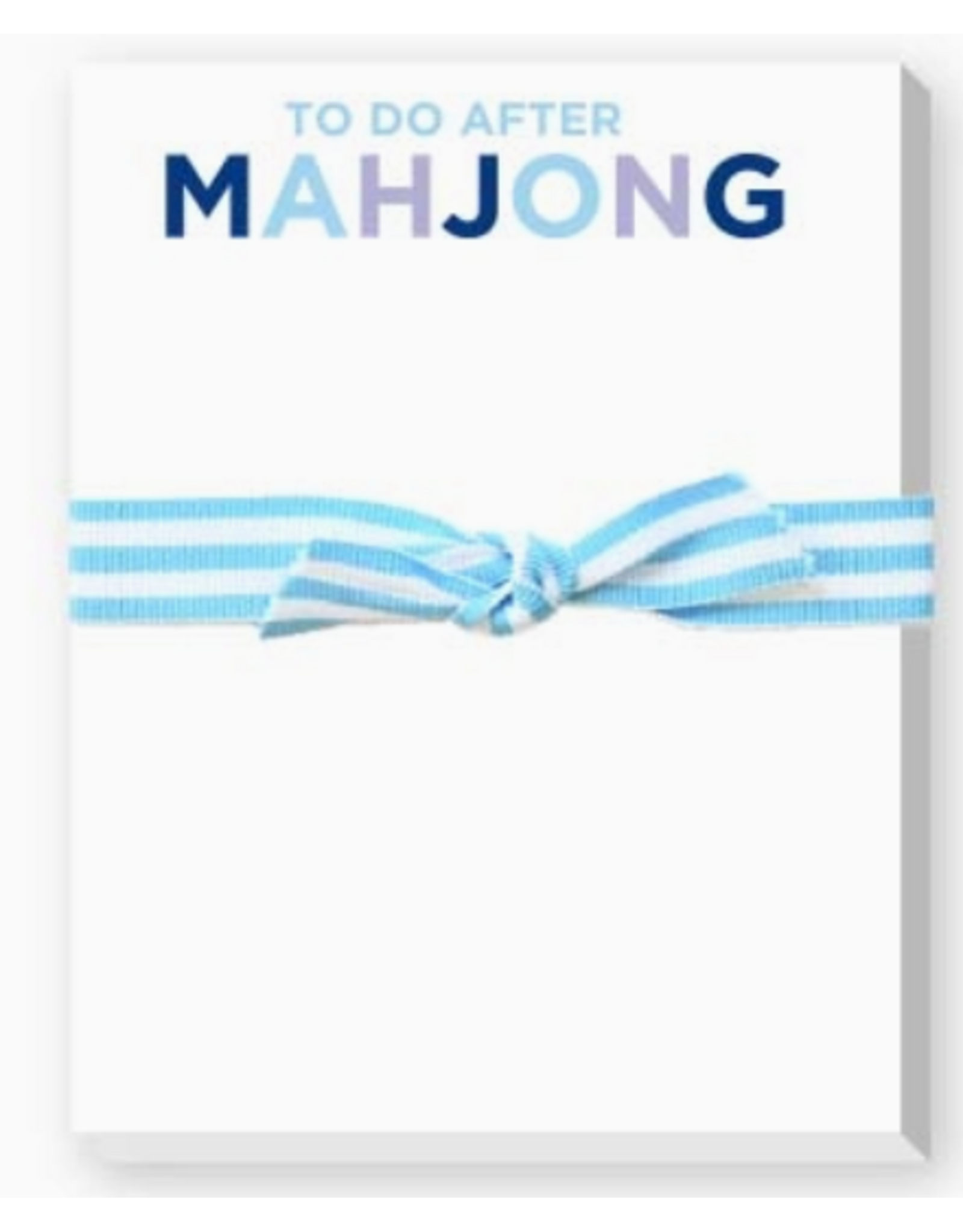 Donovan Designs To Do After Mahjong Notepad