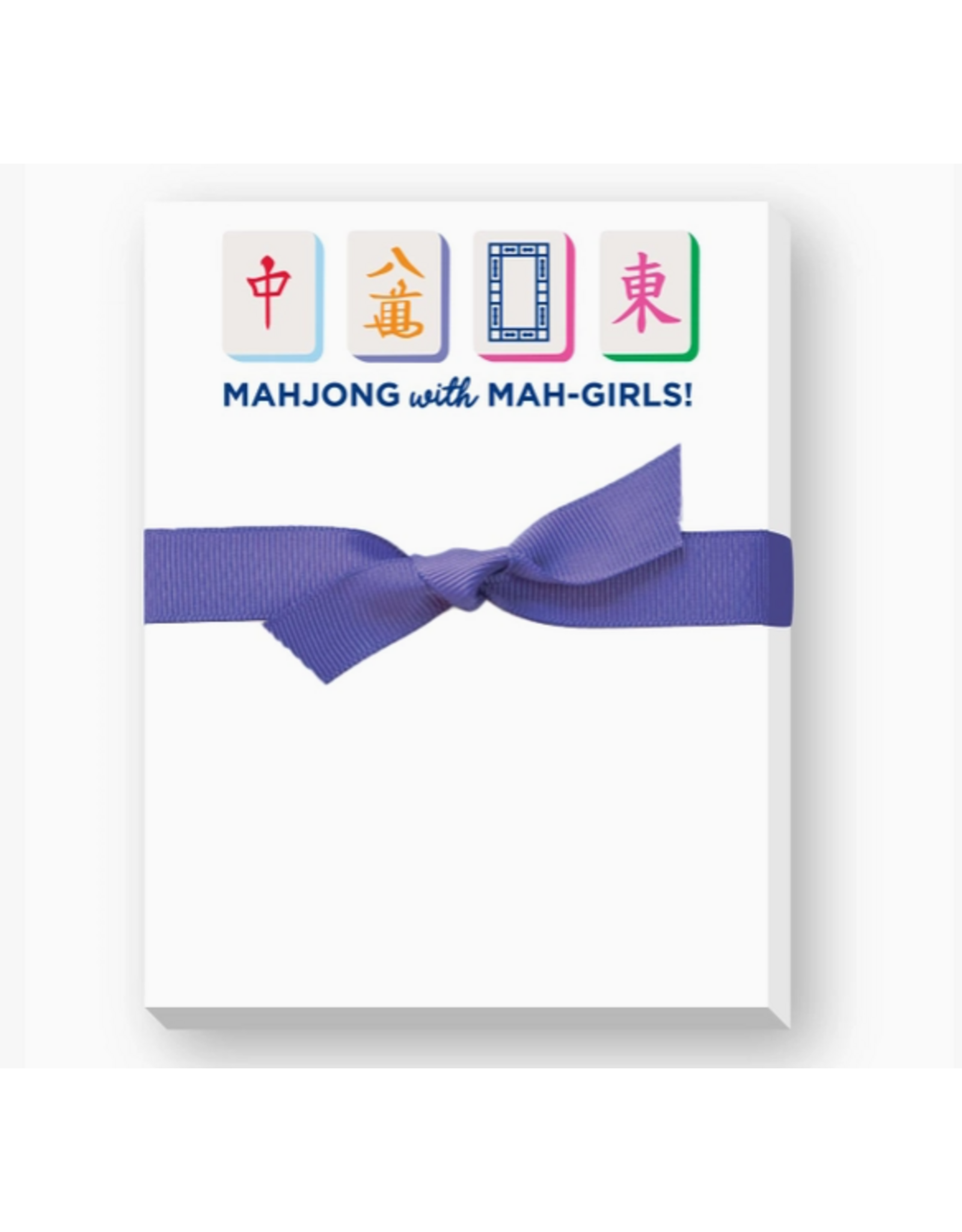 Donovan Designs Mahjong with Mah Girls Notepad
