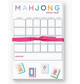 Donovan Designs Mahjong Scorecard Notepad