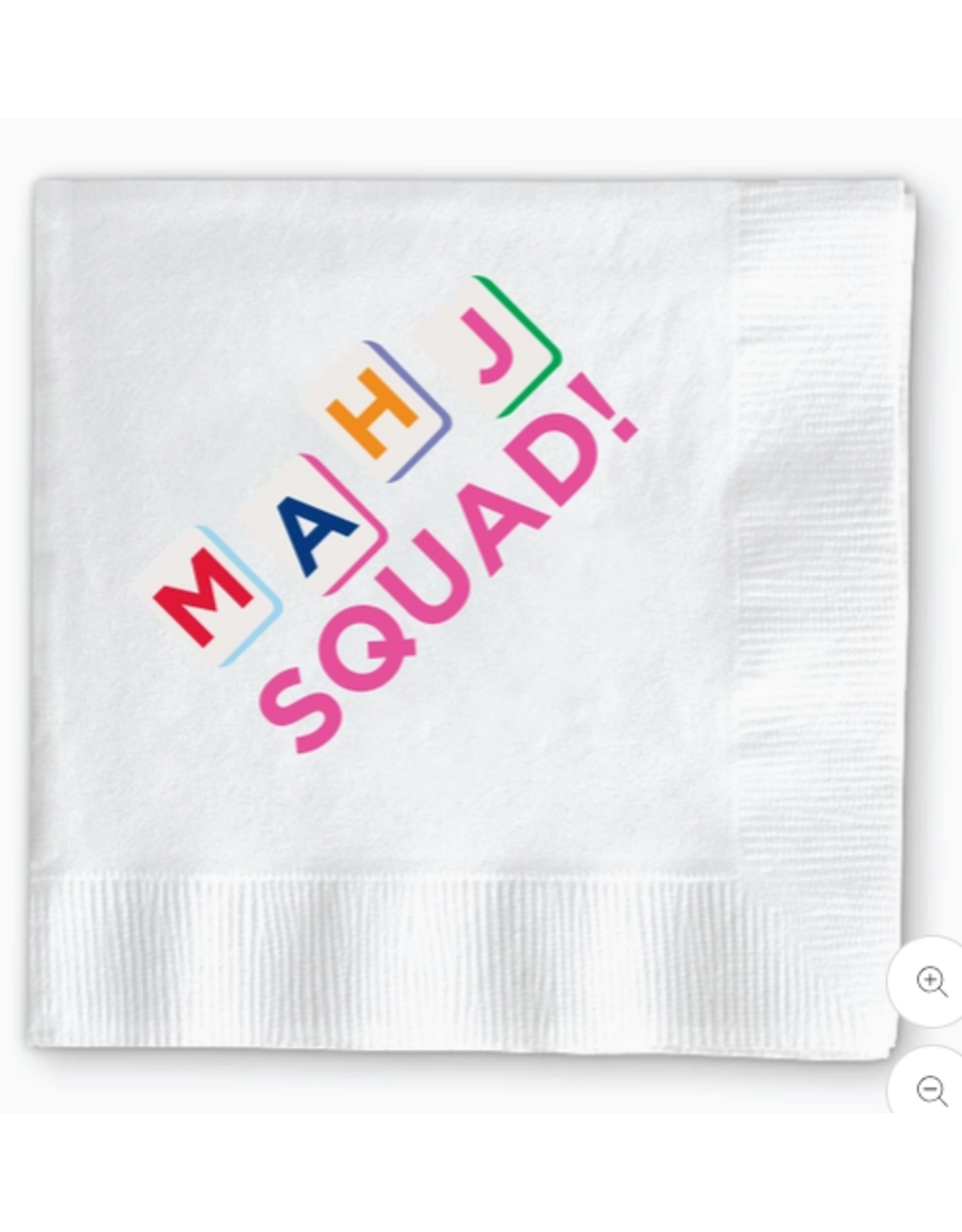 Tabletop Shop at Place & Gather Mahj Squad Cocktail Napkins