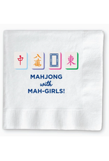 Tabletop Shop at Place & Gather Mahjong with Mah Girls Cocktail Napkins