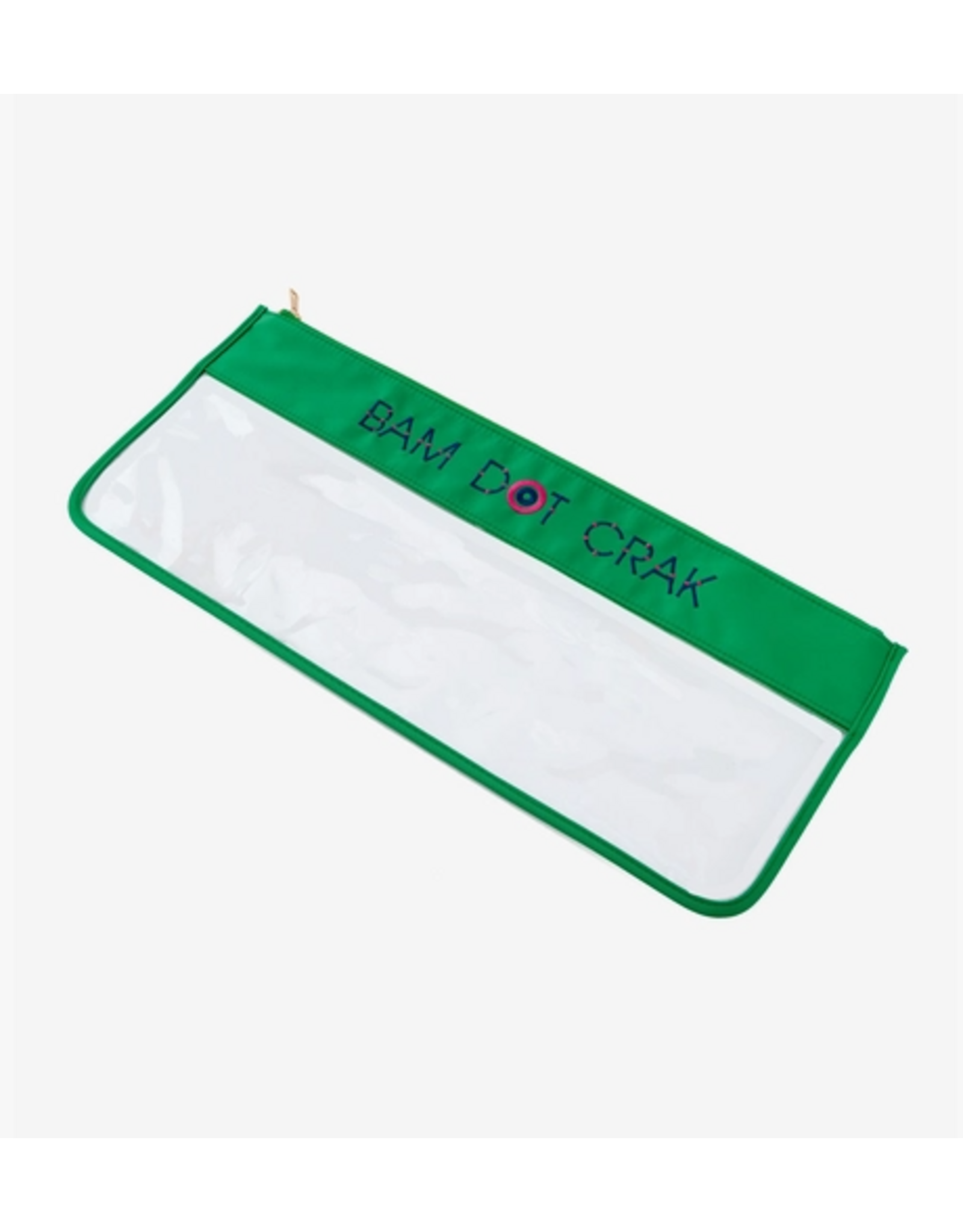 Oh My Mahjong Mahjong Tile Bam Dot Crak Bag in Green