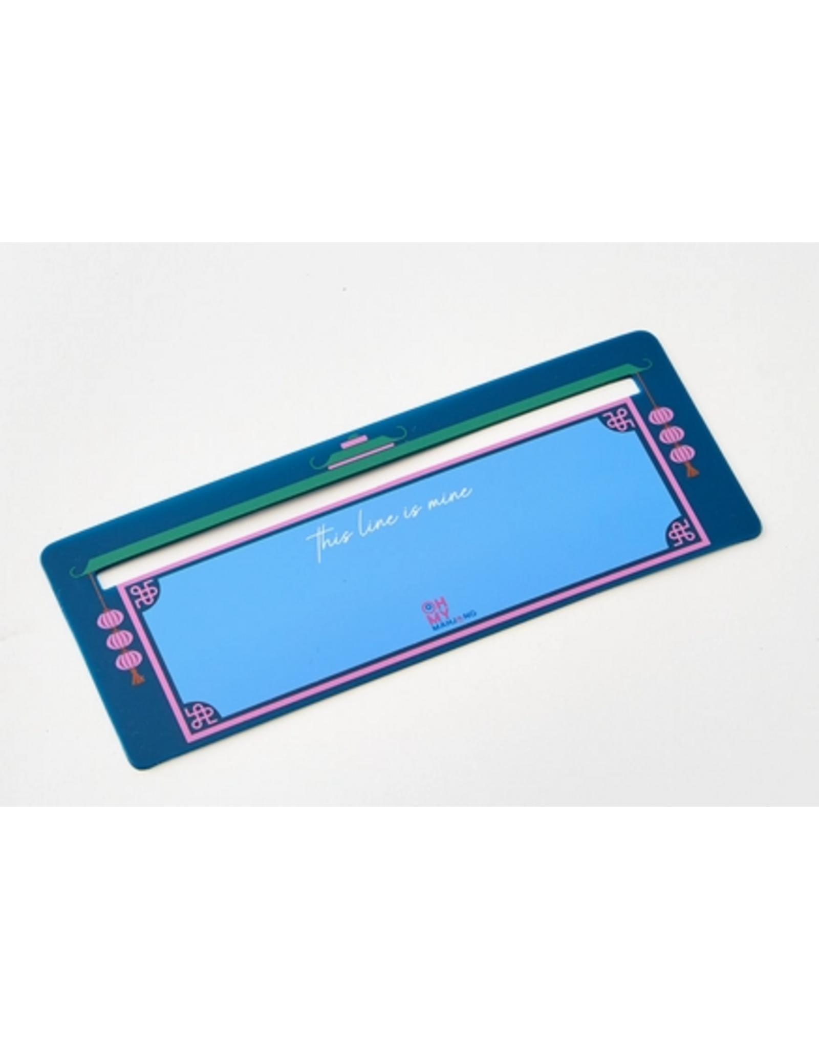 Oh My Mahjong Mahjong Line Finder in Navy Blue
