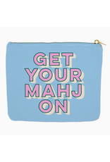 Accessories Shop by Place & Gather Get Your Mahj On Canvas Pouch