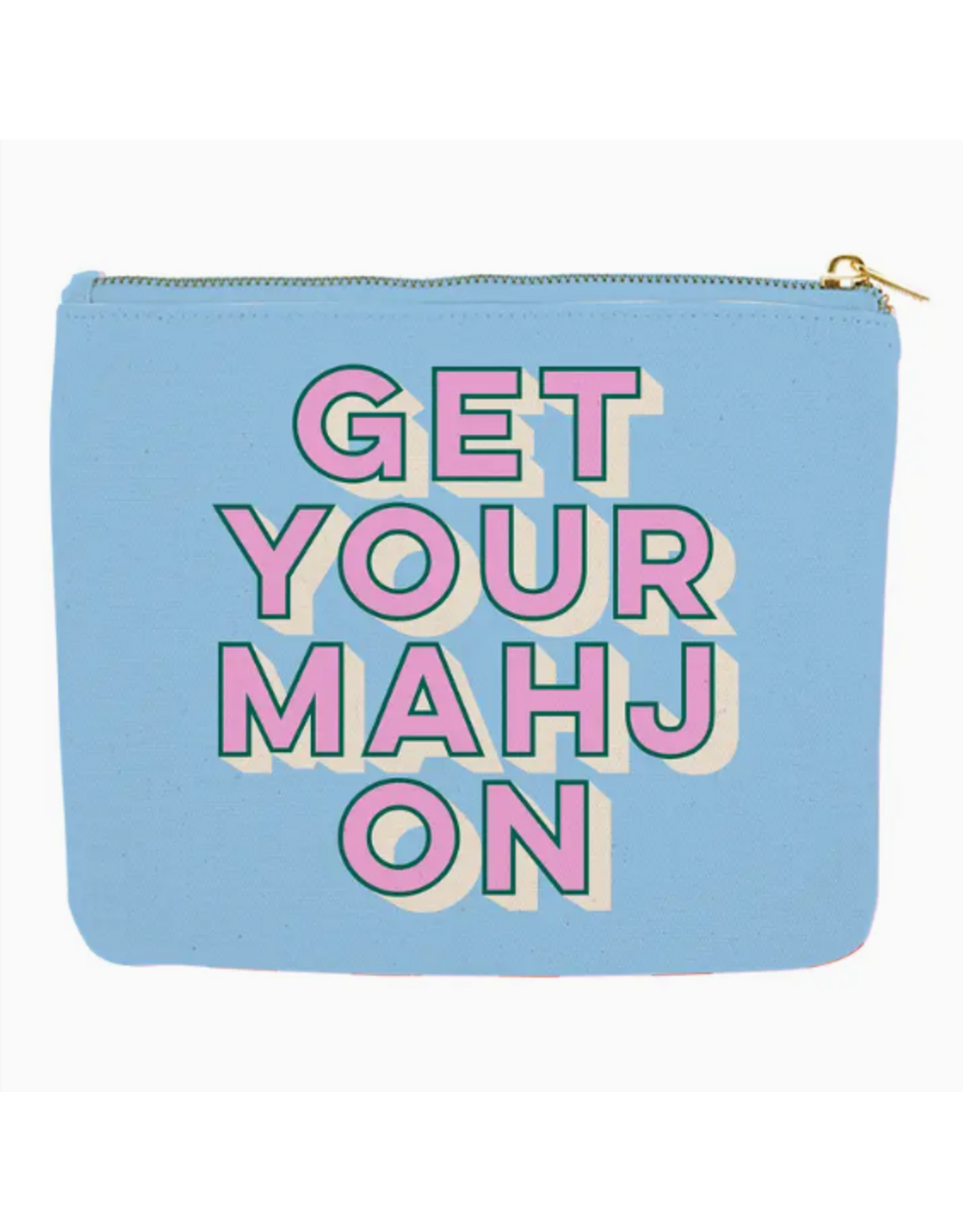Accessories Shop by Place & Gather Get Your Mahj On Canvas Pouch