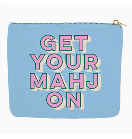 Accessories Shop by Place & Gather Get Your Mahj On Canvas Pouch