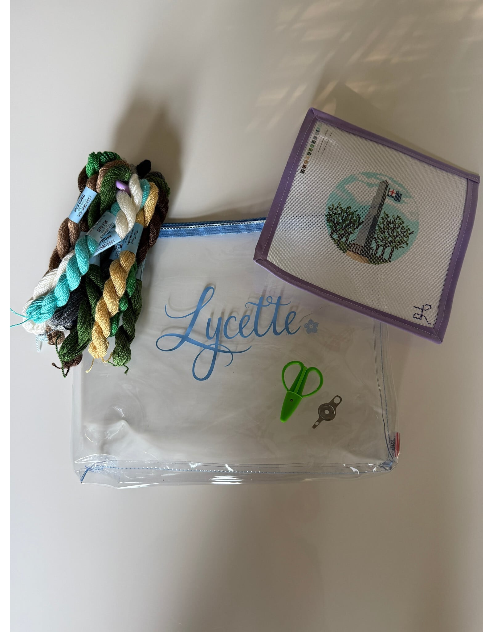 Lycette Needlepoint Charlestown Monument Needlepoint Canvas Kit