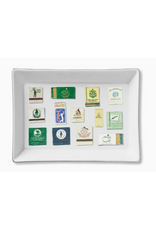 Decor Shop by Place & Gather Ceramic Tray in Golf Matchbooks