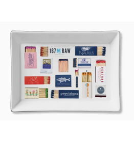 Decor Shop by Place & Gather Ceramic Tray in Nantucket Matchbooks