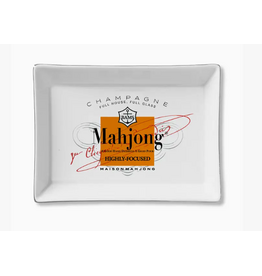 Decor Shop by Place & Gather Ceramic Tray in Mahjong Vueve