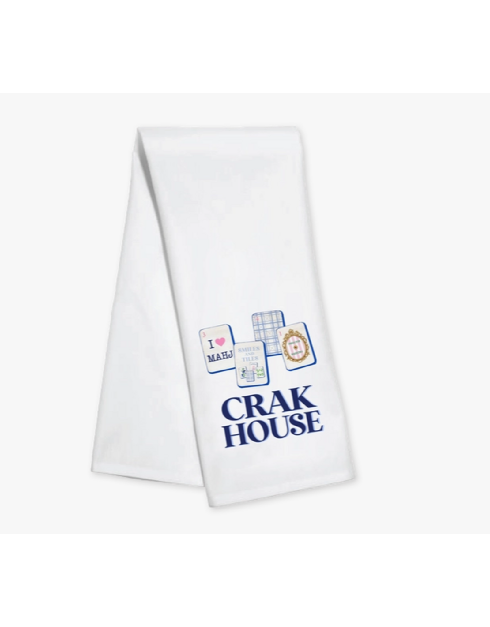 Toss Designs Crak House Mahjong Tea Towel
