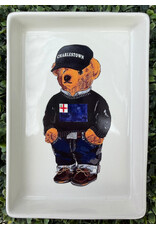 Toss Designs Ceramic Tray in Charlestown Bear