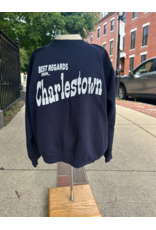 Accessories Shop by Place & Gather Best Regards Sweatshirt in Navy