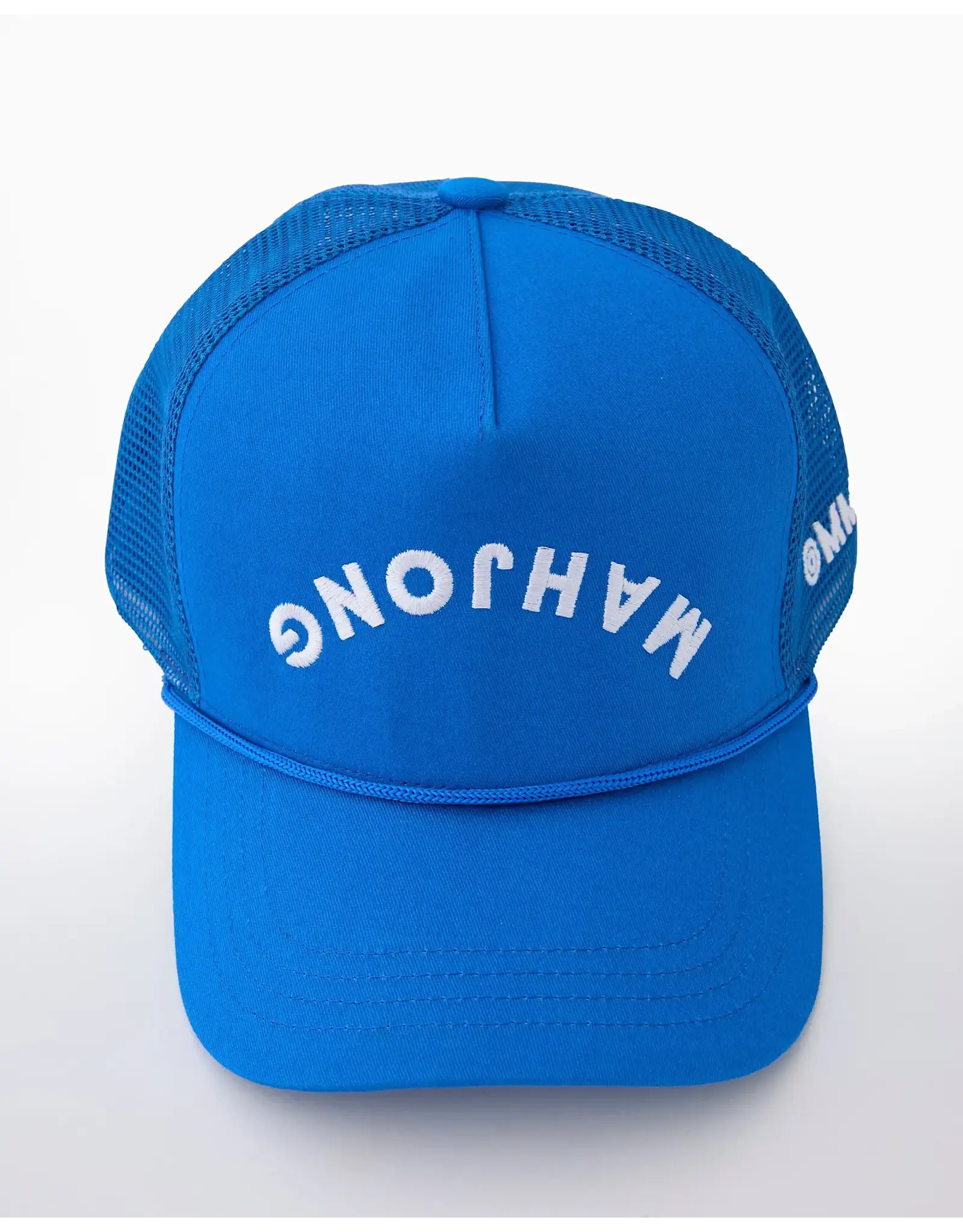 Oh My Mahjong Mahjong Flip Hat in Blue