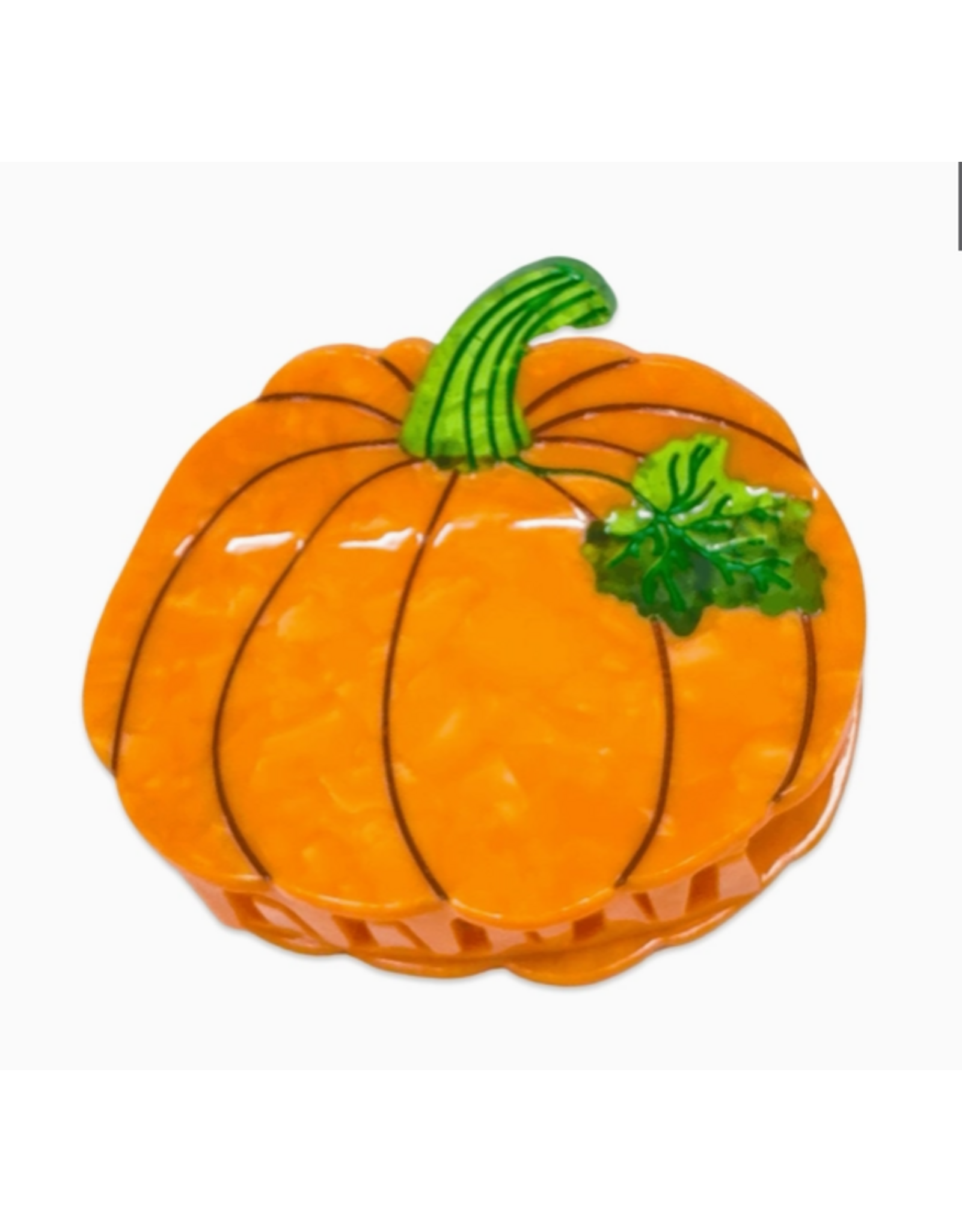 Jenny Lemons Midi Pumpkin Hair Claw Clip