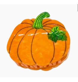 Jenny Lemons Midi Pumpkin Hair Claw Clip