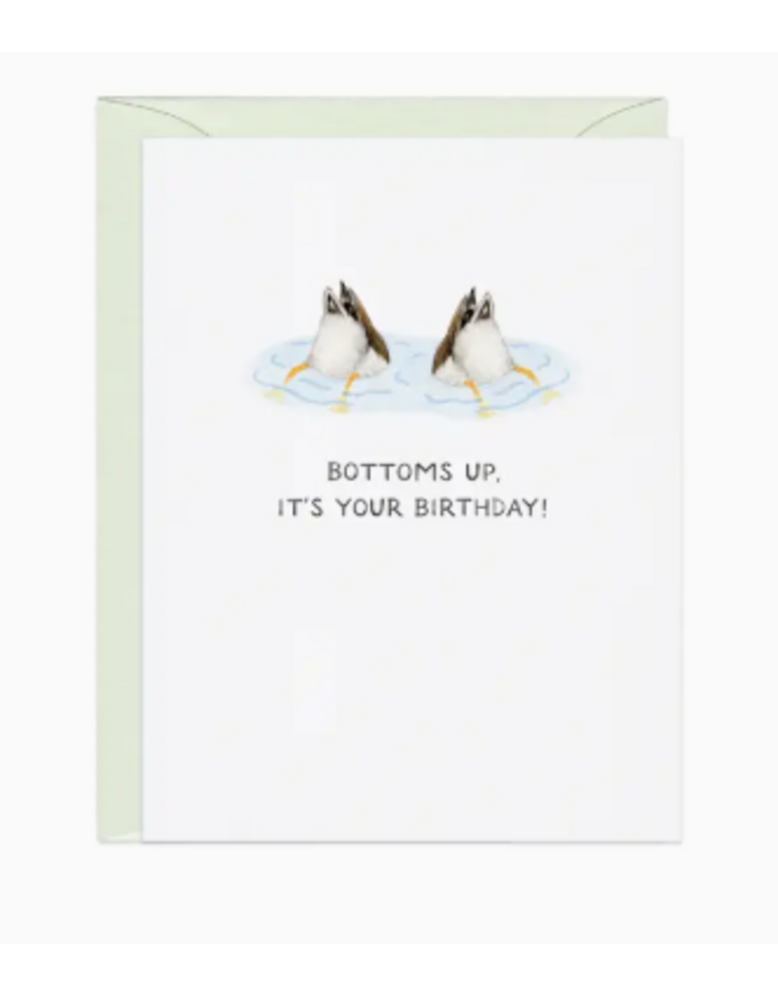Amy Zhang Bottoms Up Ducks Birthday Card