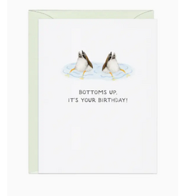 Amy Zhang Bottoms Up Ducks Birthday Card