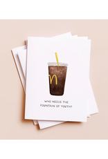 Amy Zhang Fountain of Youth Diet Coke Birthday Card