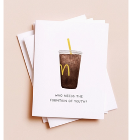 Amy Zhang Fountain of Youth Diet Coke Birthday Card