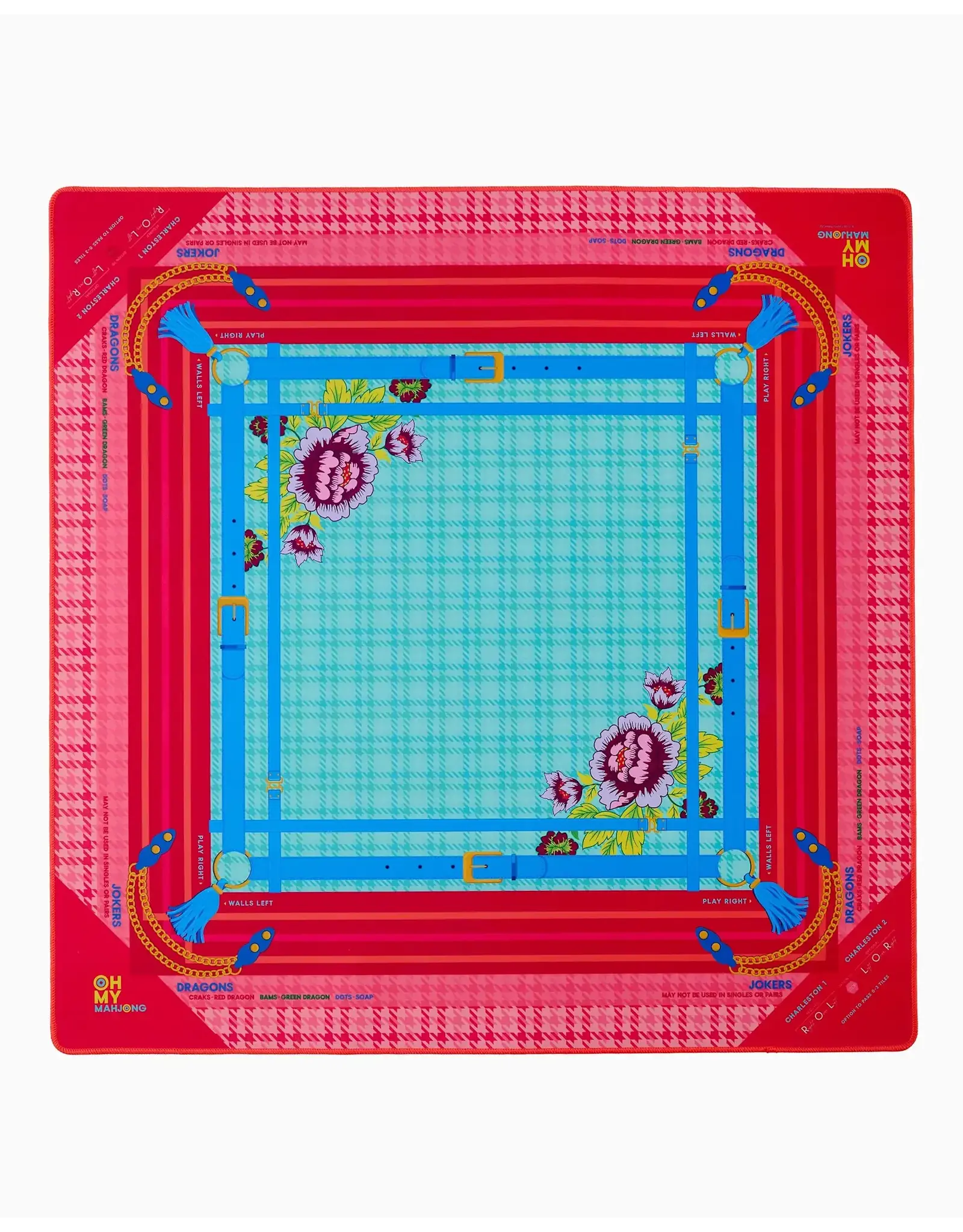 Oh My Mahjong Mahjong Mat with Tube in Penelope