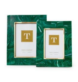 Decor Shop by Place & Gather Green Malachite 4x6 Frame