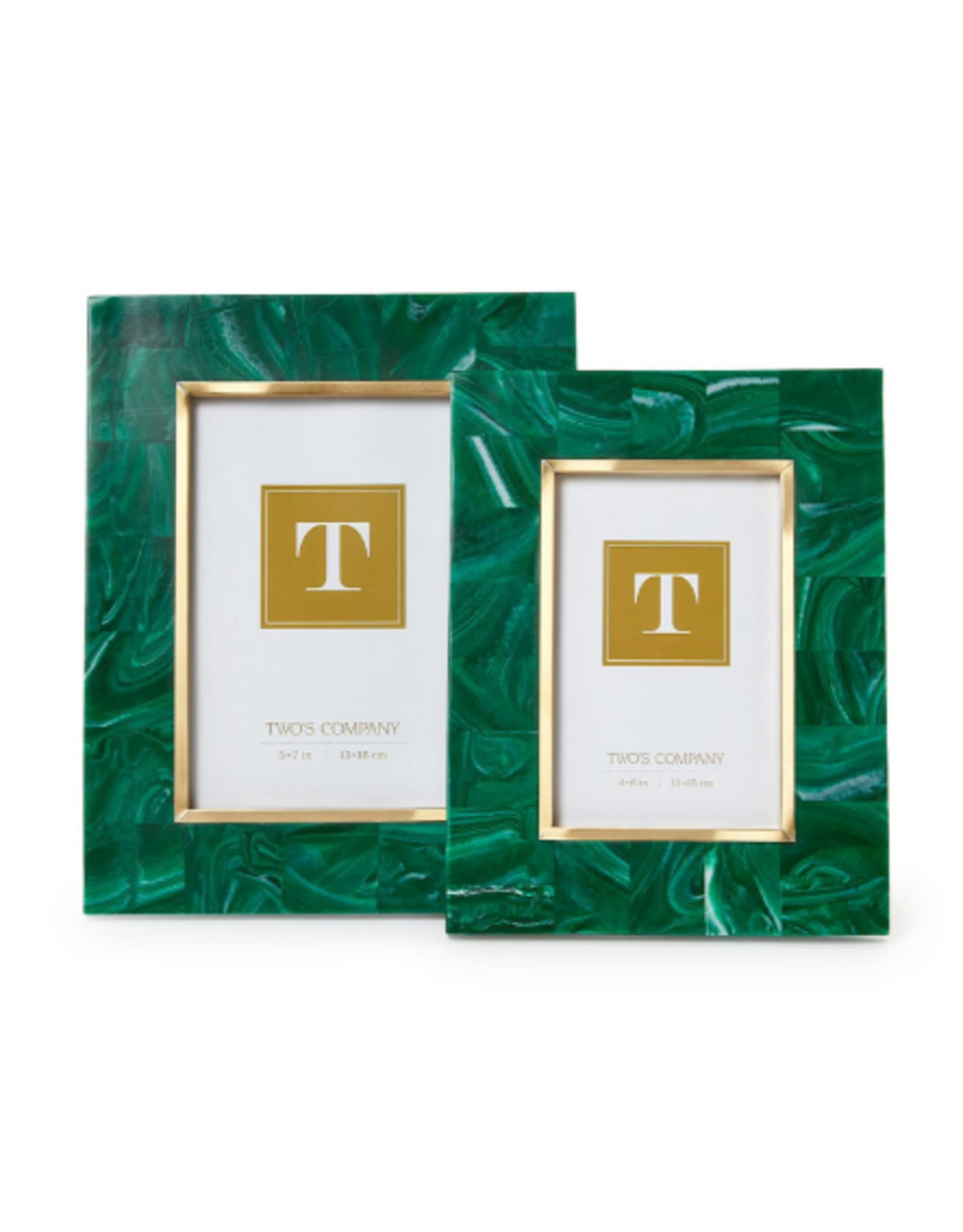 Decor Shop by Place & Gather Green Malachite 5x7 Frame