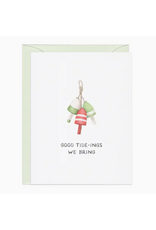 Amy Zhang Good Tidings Holiday Buoy Card