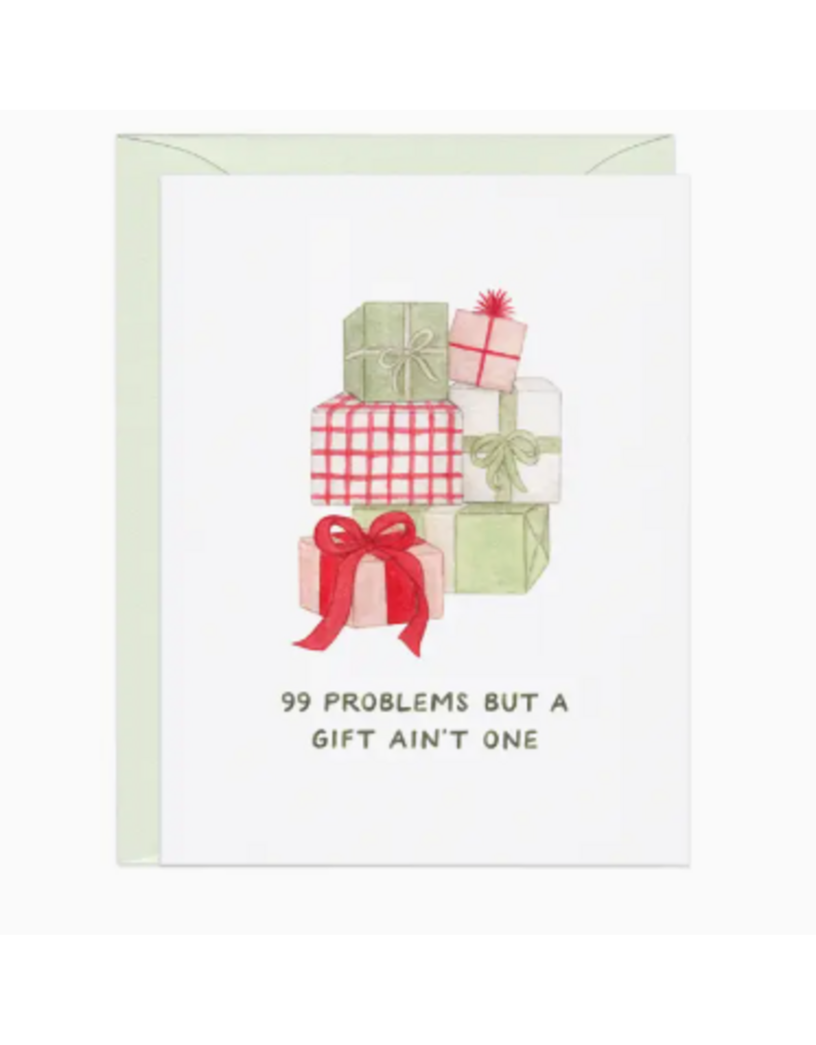 Amy Zhang 99 Problems & Gifts Holiday Card