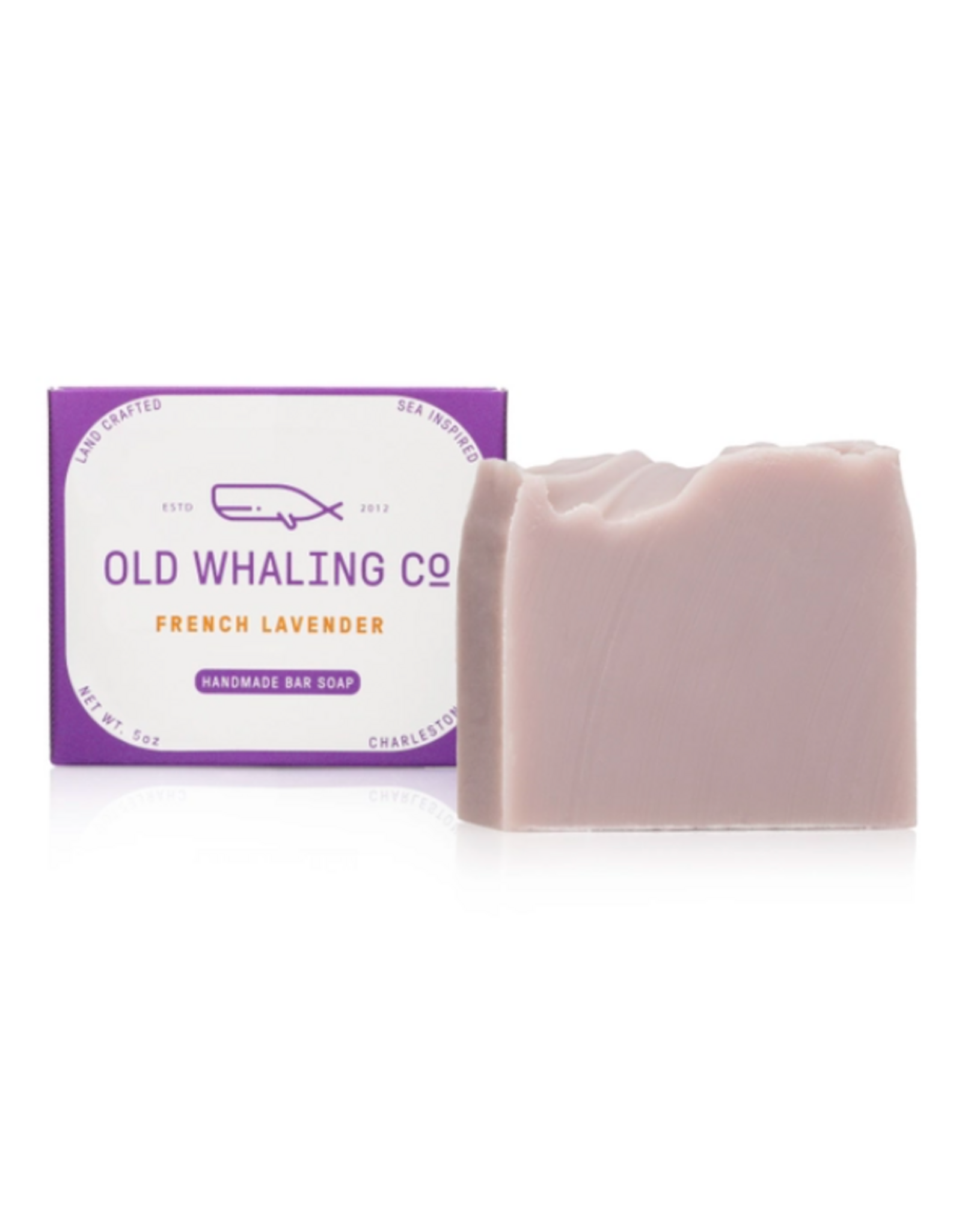 Old Whaling Co. French Lavender 5.5oz Soap Bar
