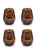 Tabletop Shop at Place & Gather Tortoise Stemless Wine Glass