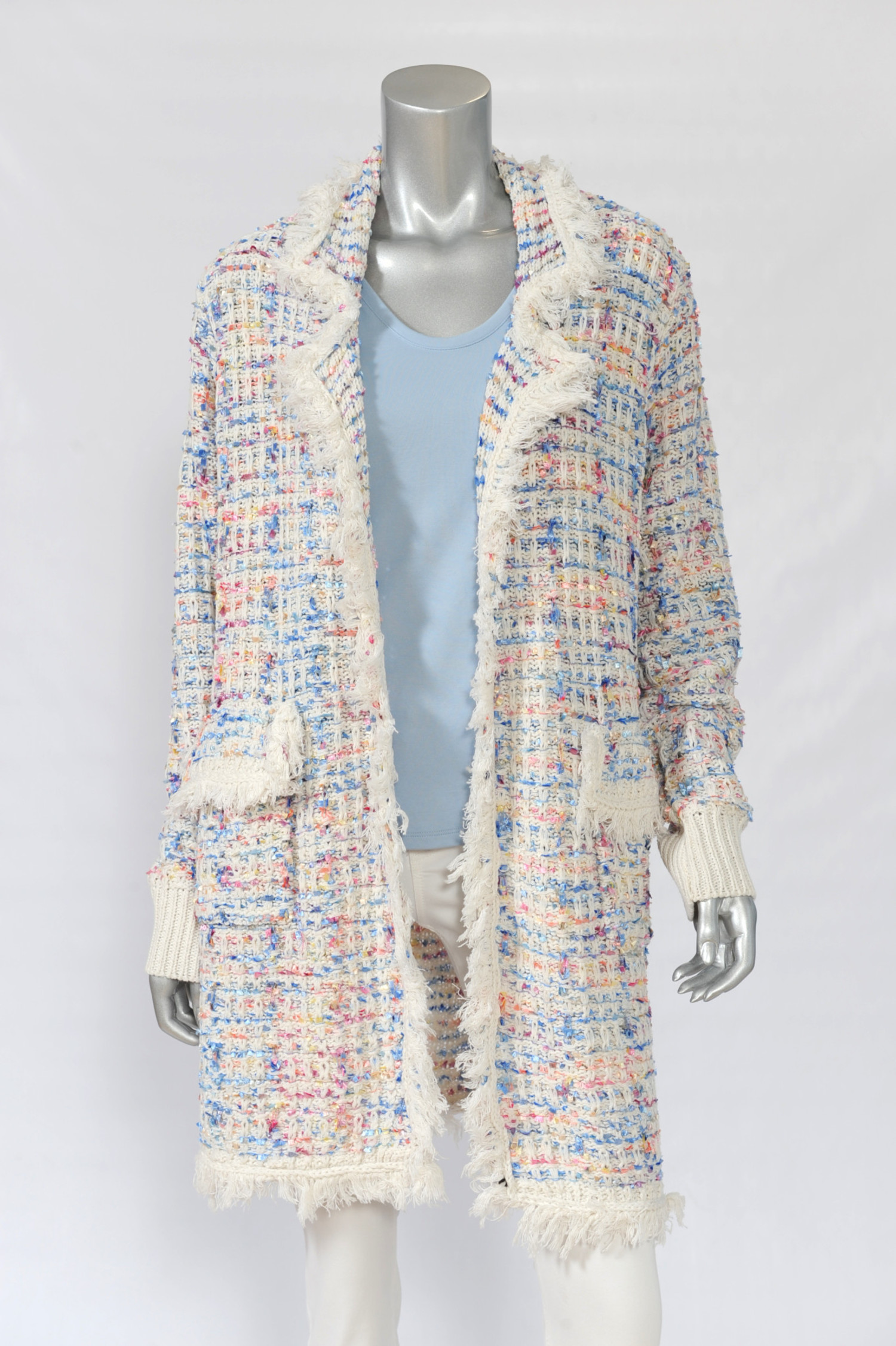 multi colored cardigans