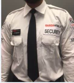 ABNS-Military Shirt LS White