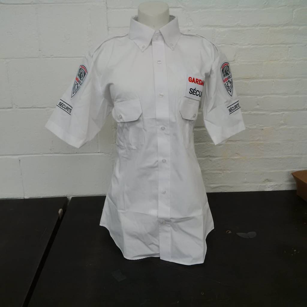 Quebec-Chemise Mil. MC White