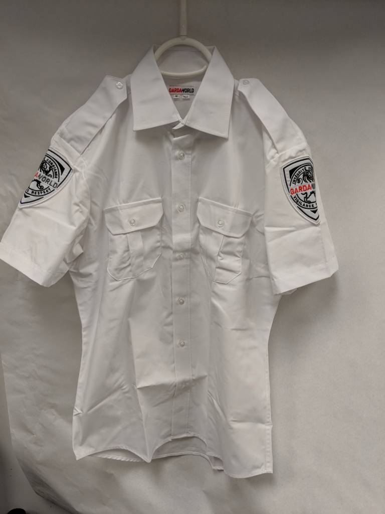 Chemise Mil. MC White - Lion SP seulement