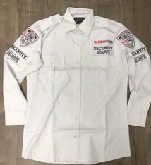 NB - Health military shirt LS white