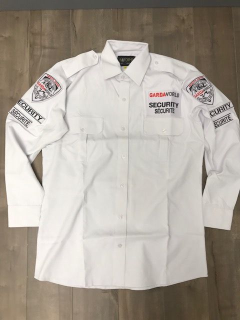 NB - Health military shirt LS white