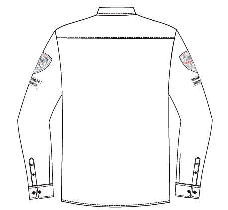 Ottawa-Military Shirt LS White