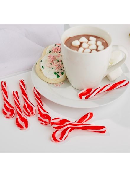 Two's Company Peppermint Swirl Spoons