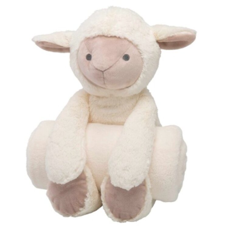 Elegant Baby Lamb Bedtime Huggie