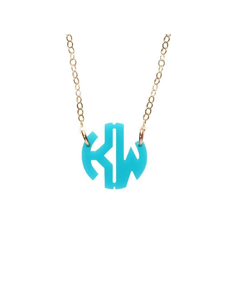 Joy Monogram Necklace - monya_