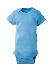 Boxercraft Monogrammed Baby Blue Bodysuit