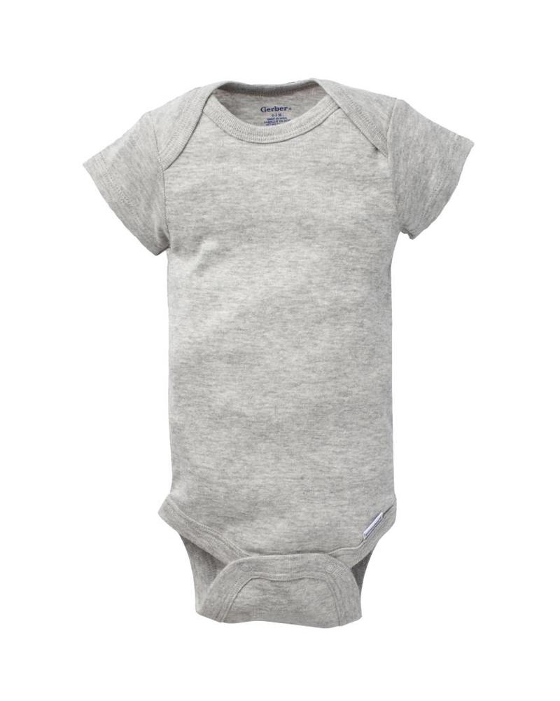 Boxercraft Monogrammed Grey Bodysuit