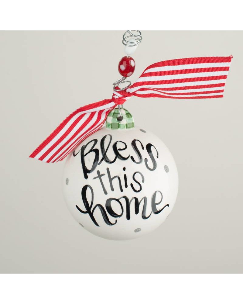 Glory Haus Bless This Home Personalized Ornament