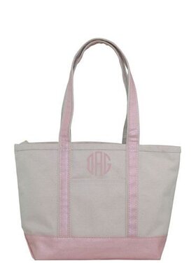Metallic Medium Boat Tote - 3 Color Options