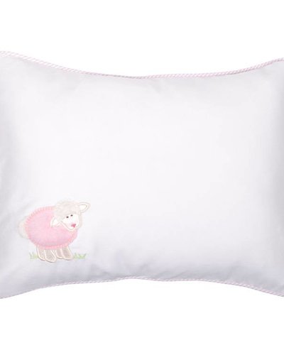 pink baby pillow