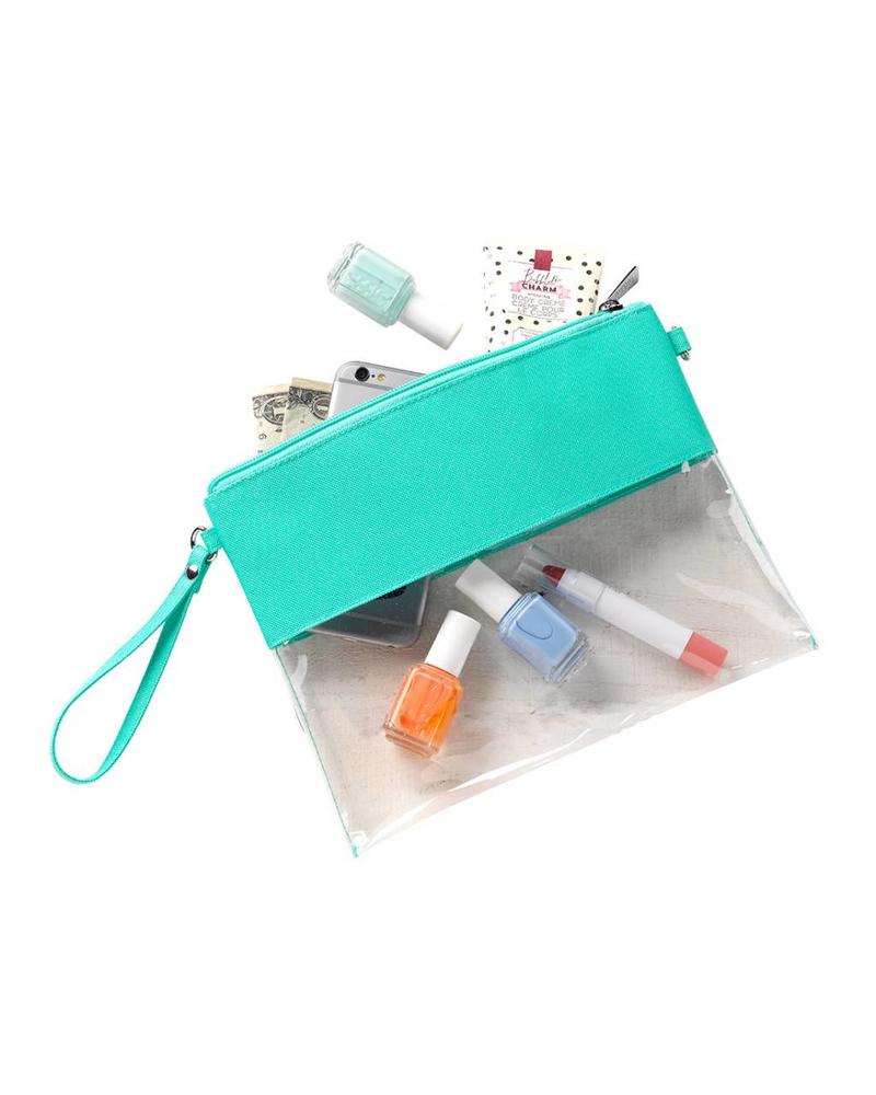 Wholesale Boutique Clear Game Day Crossbody / Wristlet