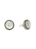 Sea Lustre Mother of Pearl Disc Studs