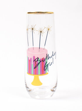 Birthday Girl Champagne Flute
